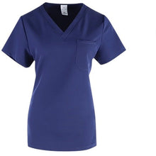 Load image into Gallery viewer, The 10-Pocket Scrub Set with Curved Cut Pants
